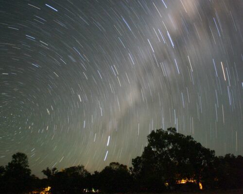 star trails