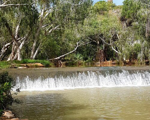 the weir